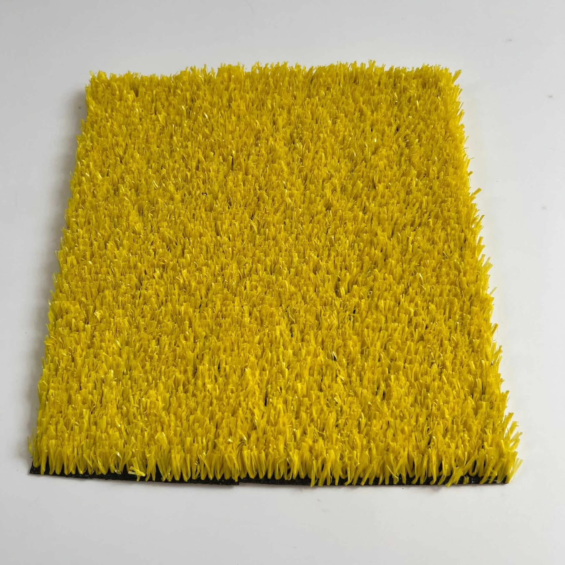All weather landscaping grass turf indoor outdoor putting Yellow artificial grass seed mat synthetic grass