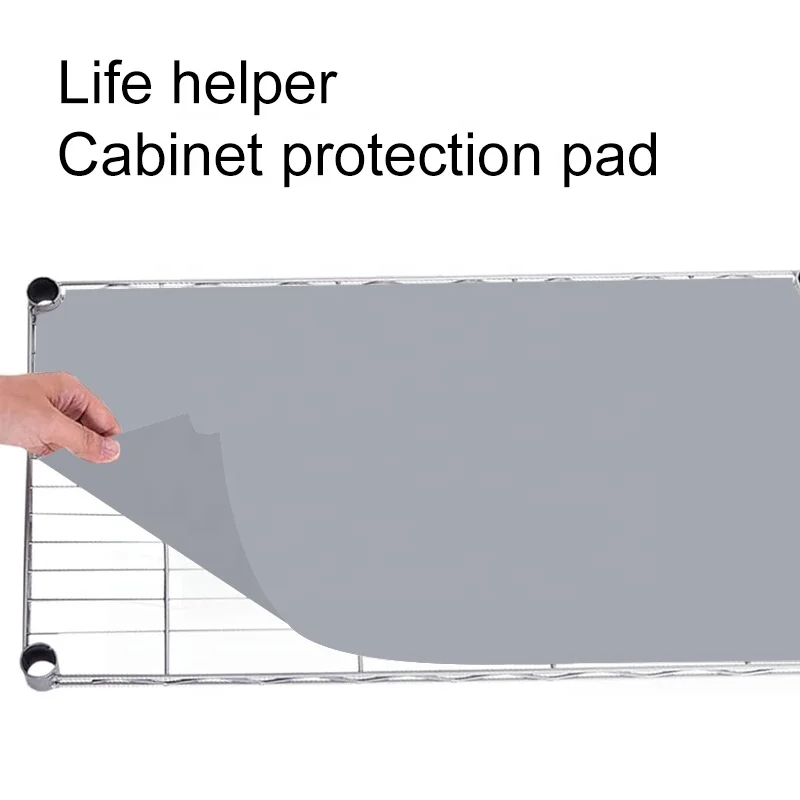 Wire Shelf Liner Heavy Duty Waterproof Non-Adhesive Industrial Strength Silicone Mats for Tier Shelving Unit