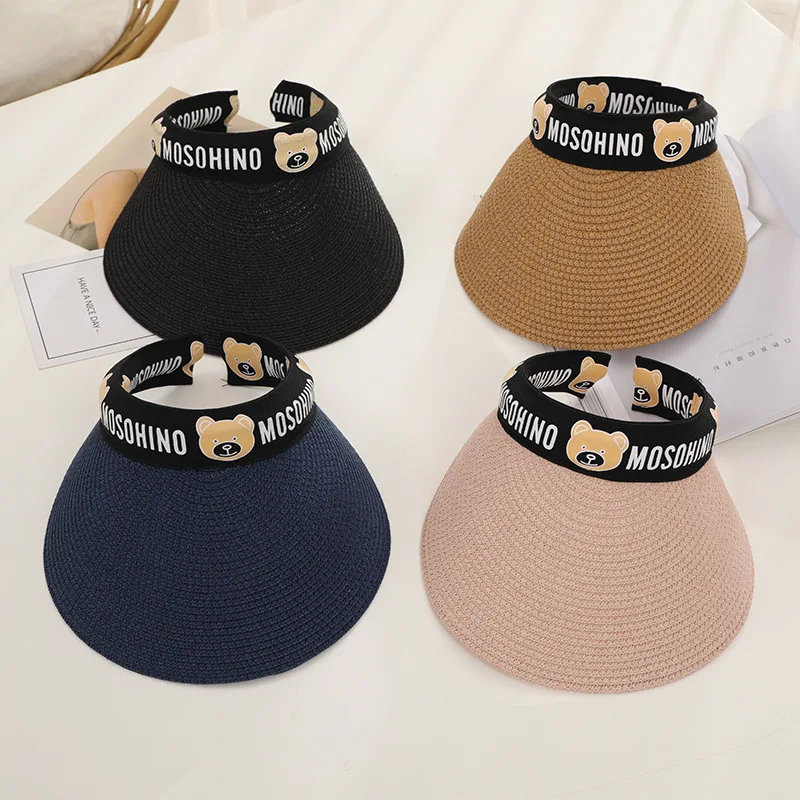 Hot selling children hats straw wholesale spring kids hats beautiful breathable
