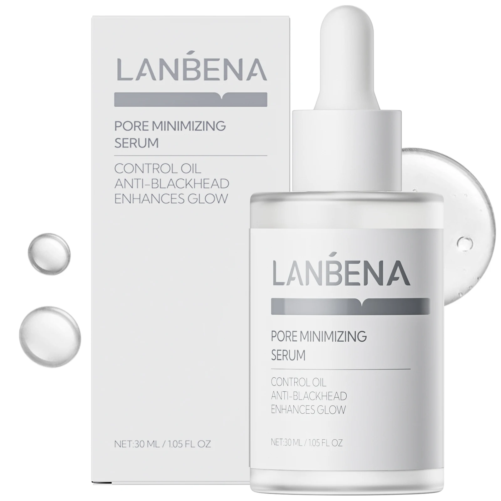 Lanbena Official Skin care for women best pore minimizing serum with Salicylic acid Pore Shrinking 30ml