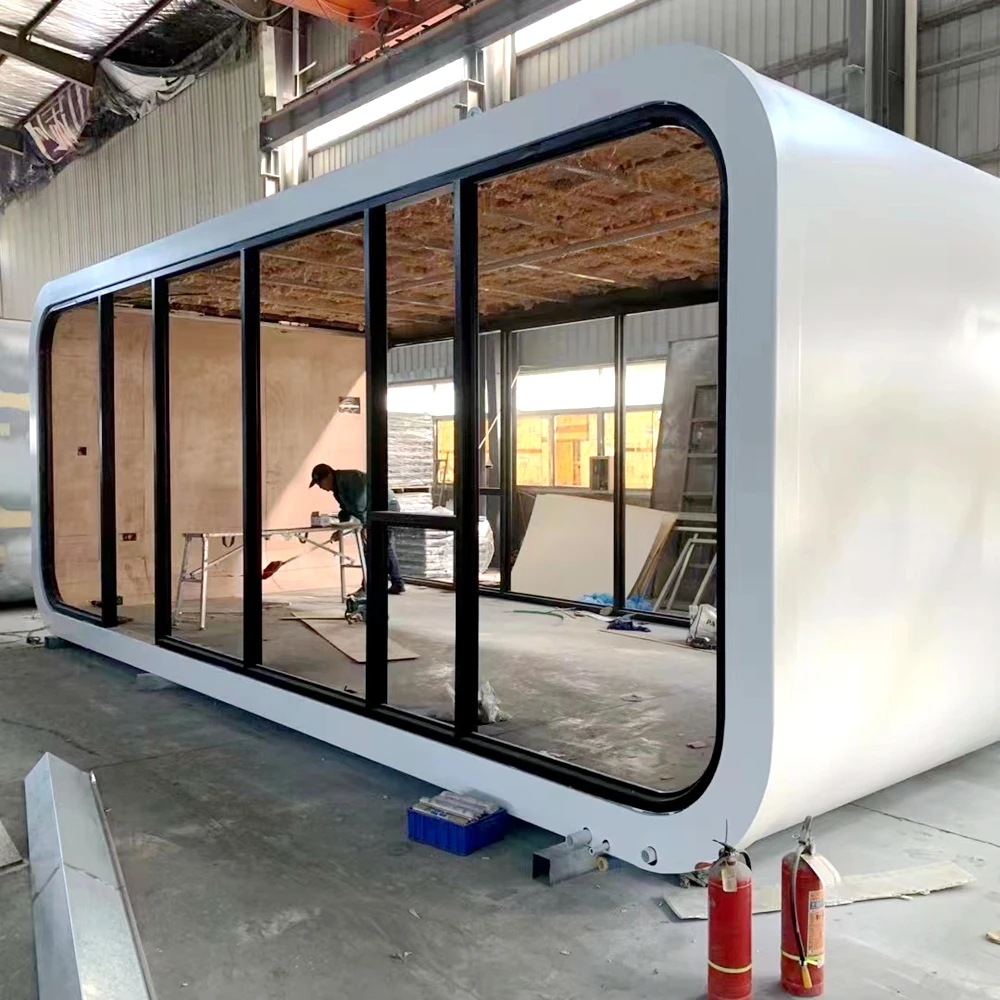Newest Design Tiny House Villa Container 40Ft Hq Mobile Home Luxury Villa Capsule Hotel