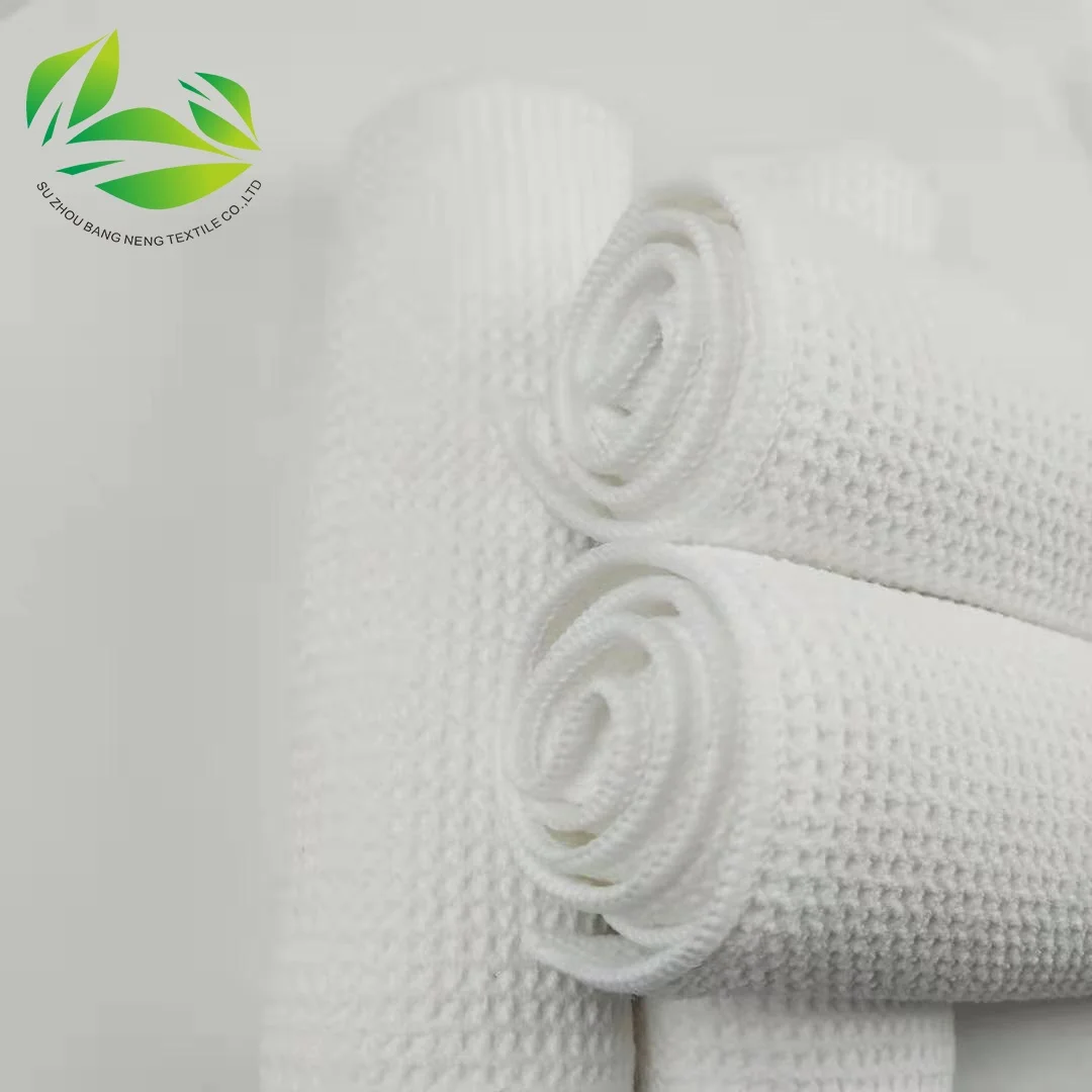 
Microfiber Custom Embroidery Print Water Absorbent Waffle Weave Cleaning Towel 