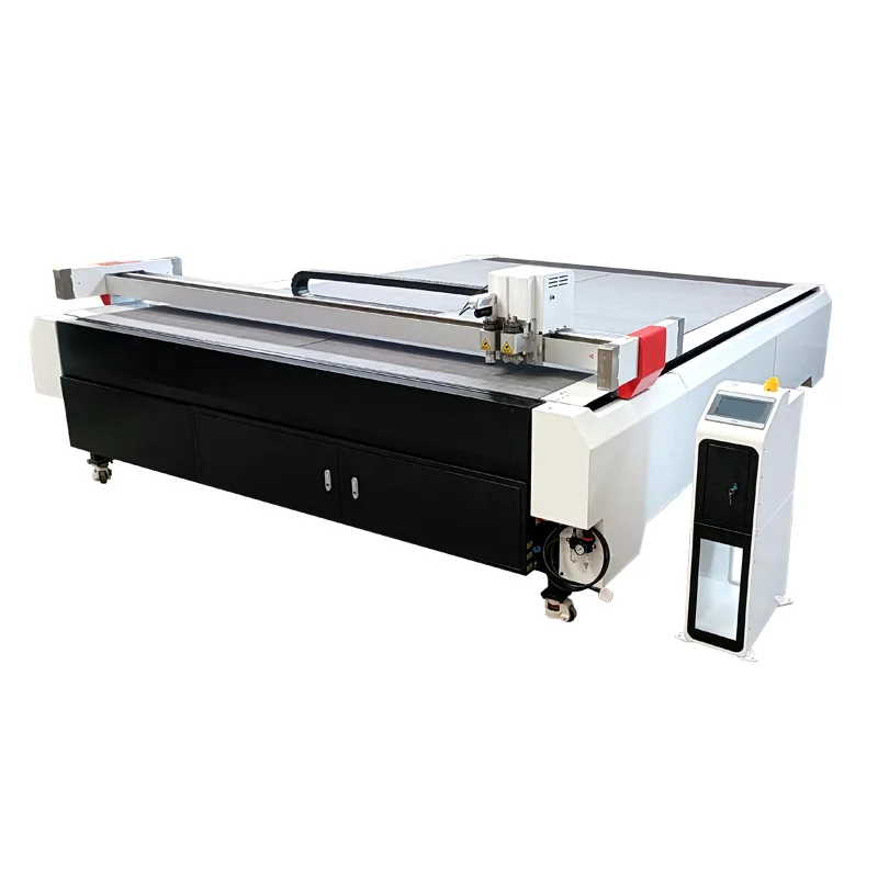 Acoustic Panel Cutting Machine with Oscillating Knife for Polyester Acoustic Panel Cutting
