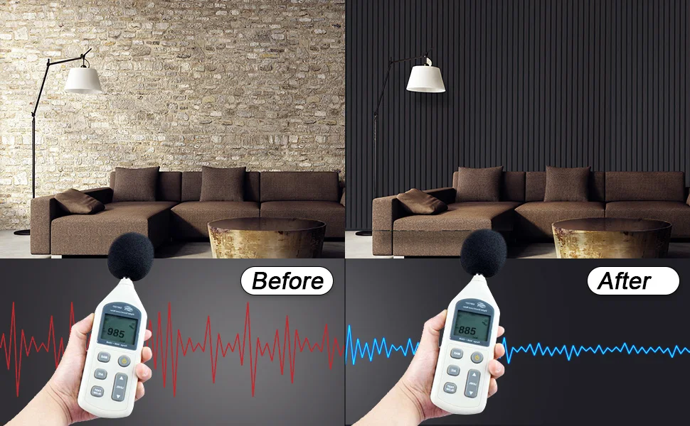 Sound Absorbing Akupanel Slat Wood Acoustic Panel Wall Panel