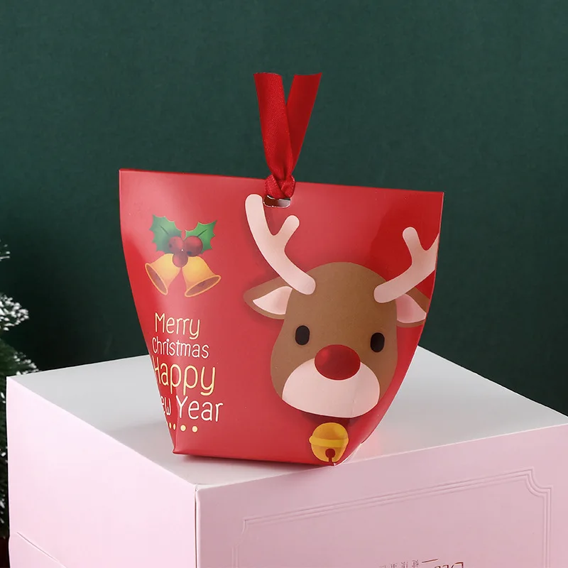 Cheap luxury color printing packaging Wholesale candy Christmas gift paper boxes