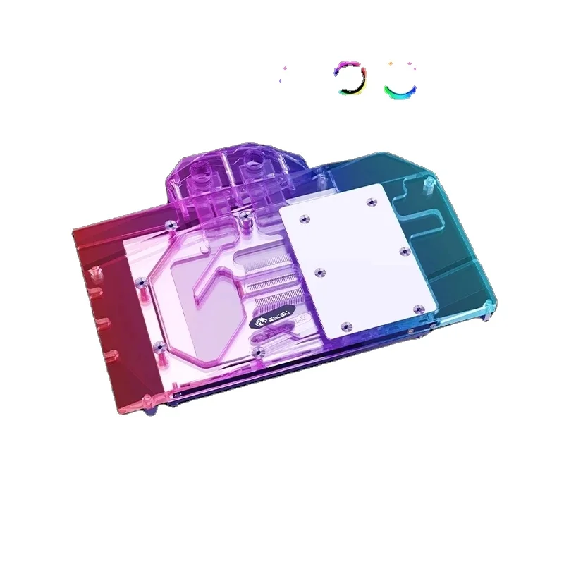 Bykski GPU Water Block For Palit / Maxsun RTX 3090 3080 Game Rock OC Video Card Water Cooler + Backplate 5/12V RGB N-PT3090GR-X