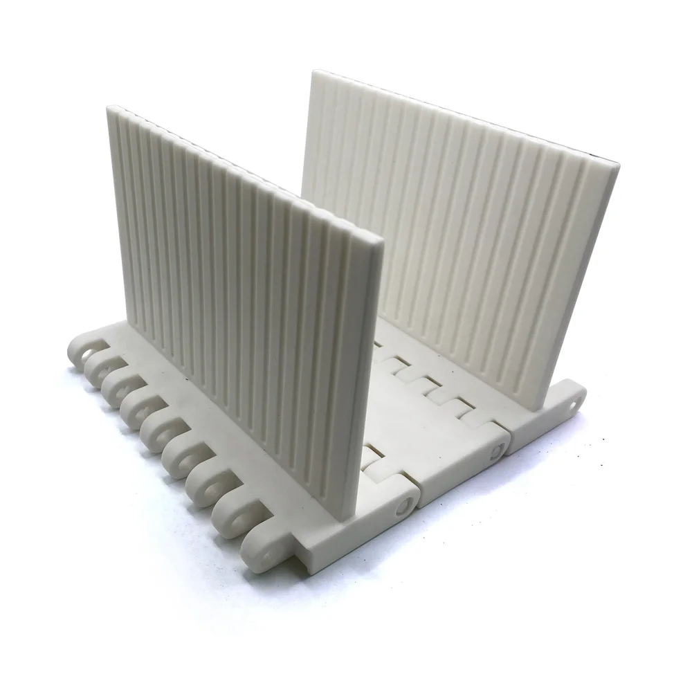 150/ 75 High Quality Modular Belt Conveyor, Pom Pp Modular Belt With Guide Rail Climbing Belt Conveyor