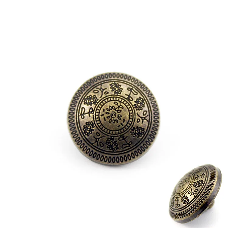 Antique Fasteners Snaps Decorative Snaps Button for Wallet Decorative Closure DIY Leather Crafting Projects Sewing Decoration