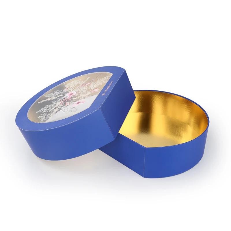 Sweet Box With Windows Packaging Press On Nail Clear Lid  Top Pink Boxes Window Paper Manufacturer paper box