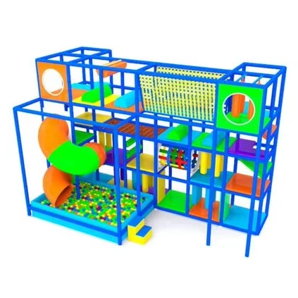 Commercial Indoor Playground Soft Play Children Ball Pit Toddler Slides Adventure Park for Kids