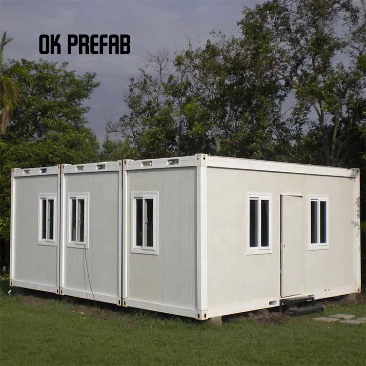 Wholesale Modern Luxury 2 Story Portable Prefabricated Office Modular Cabin Family Home Detachable Container House For Business