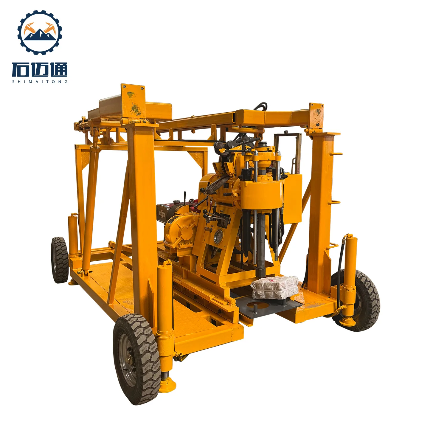 High quality Beitan wheel hydraulic tower earth core drilling machine at discount