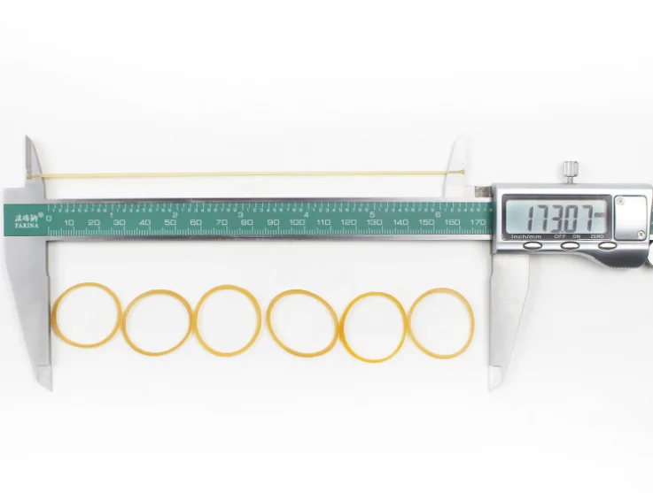 Super cheap, high quality, environmental protection and high elasticity disposable rubber band