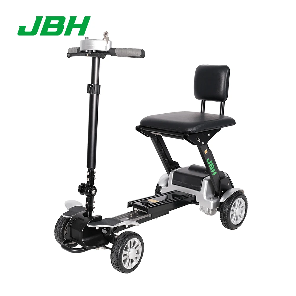 JBH FDB05A Travel use remote control automatic folding lightweight electric mobility scooter for adults
