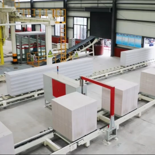 Fully Automatic Autoclaved Aerated Concrete Brick Making Machine Aac Big Machines to Make Money Gas Block Bubble Block Equipment