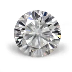 Wholesale OEM Custom Round Cut Synthetic Diamond Gemstone White VVS Moissanite Diamond Pass GRA Certificate Moissanite Diamond
