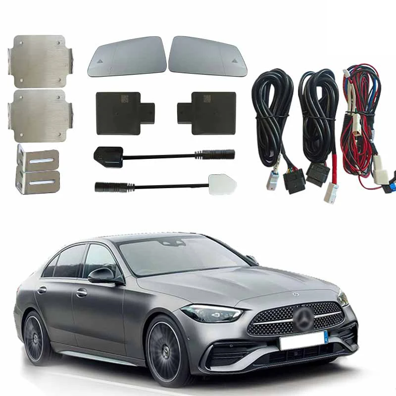 Для Mercedes benz аксессуары w204 w212 cls bsd зеркало слепых зон 77 ГГц микроволновый радар bsm изменение полосы движения