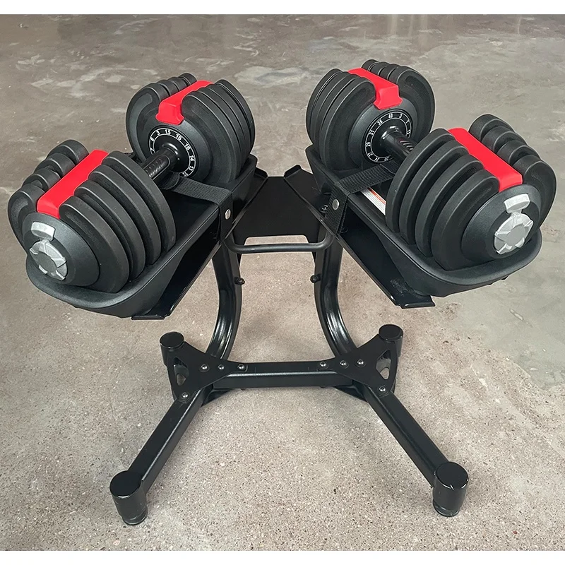 Factory Direct Selling custom logo Quick Lock 12 in 1 No manual required adjustable dumbbell