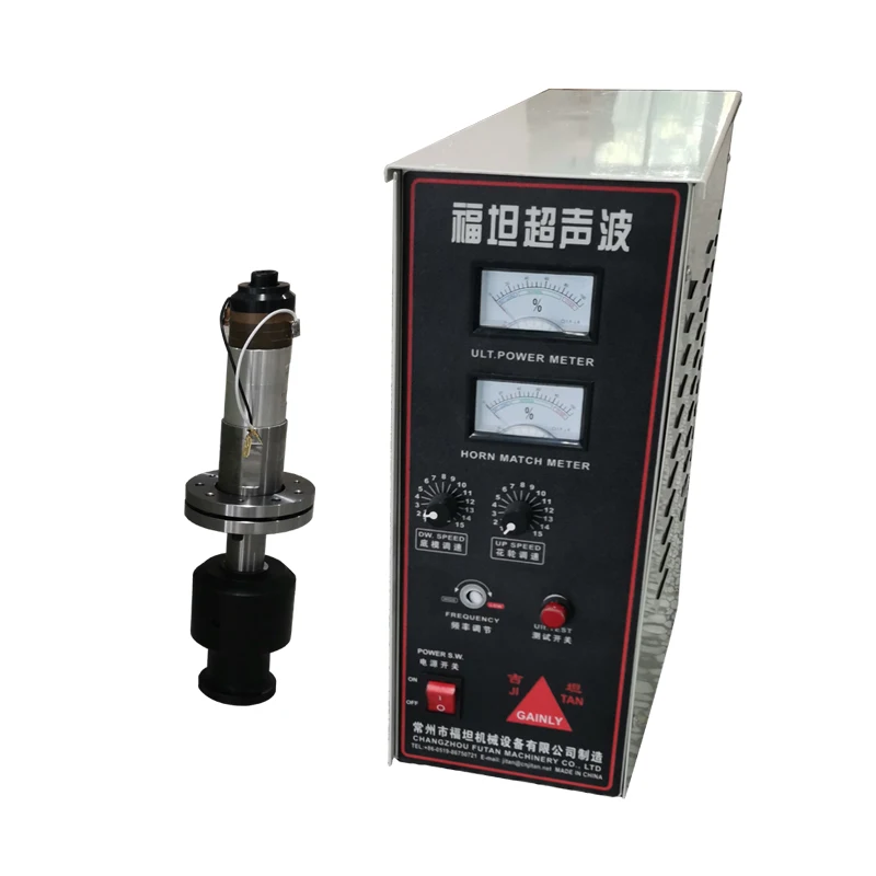 Ultrasonic System Welding Transducer With Booster And Welding Horn 15kHz 20kHz