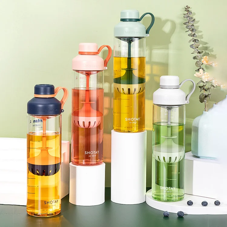 
New Design simple portalbe outdoor Transparent Water plastic drink drinking bottle kids 
