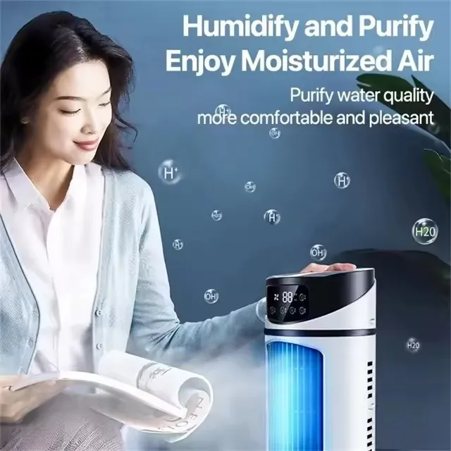 Portable Remote Control Mini Air Conditioner Of Hot Sale Good Price Room Portable Water Cooling Fan Air Cooler Fan For Summer