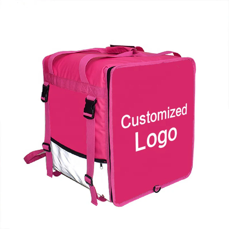 Теплоизолированная сумка-холодильник для доставки пищи, рюкзак большой емкости, Термосумки для доставки пищи для мотоцикла