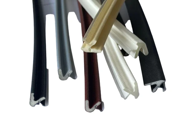 PU material foam v shaped soundproof door sealing strip gasket