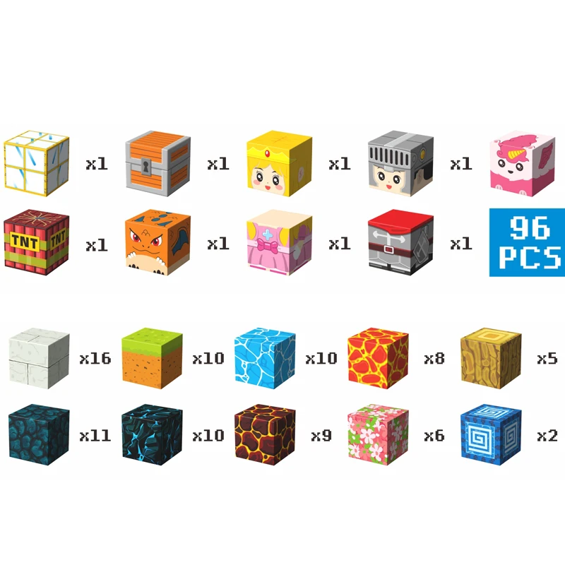 Магнитные блоки 2 5 см