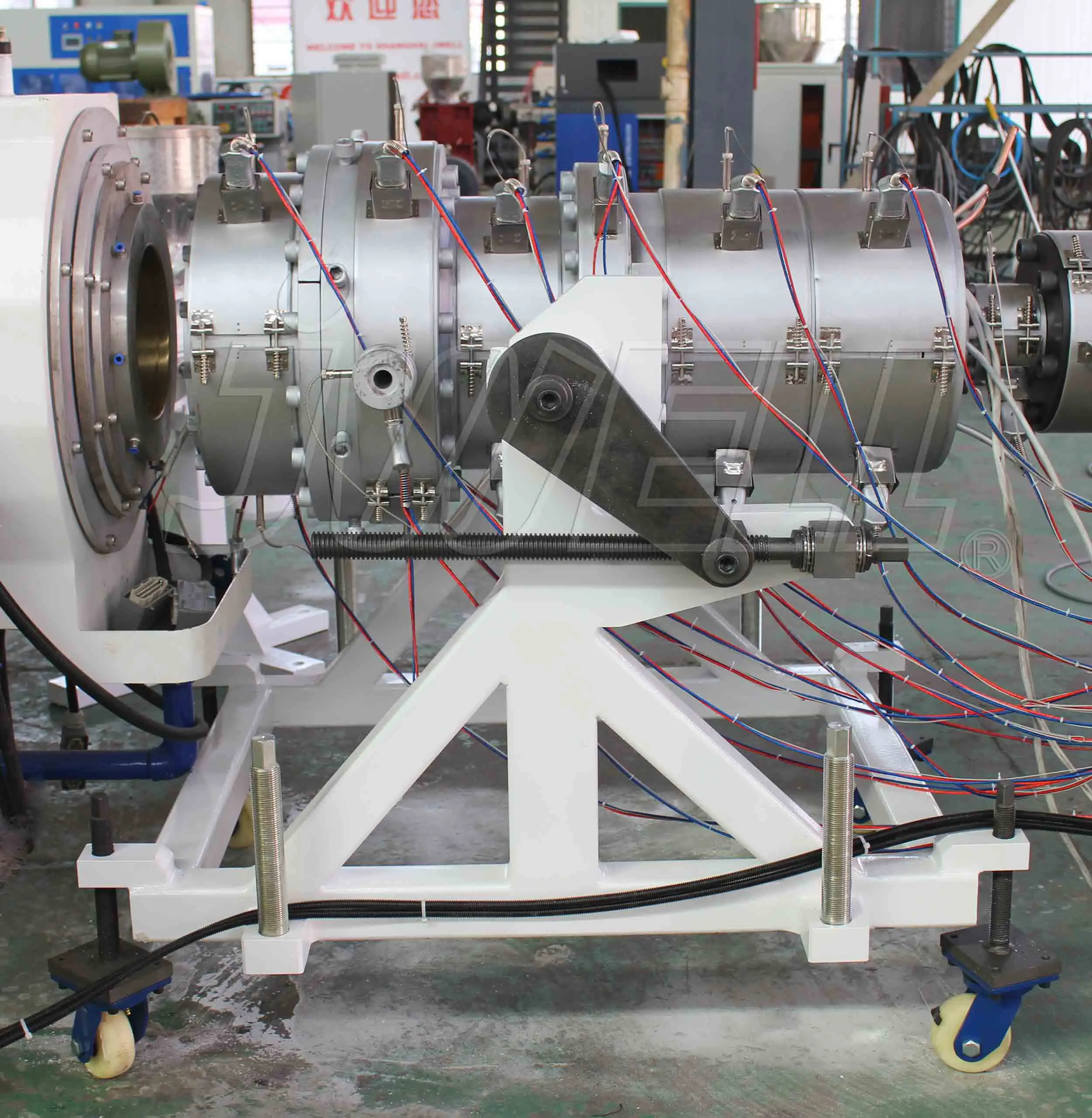 PVC Water Pipe Prices Construction Material making machinery PVC Pipe Extrusion Lines Twin screw Extruders Board making machine
