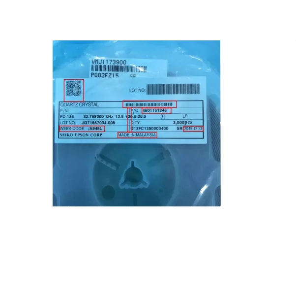 FC-135 32.768KHz 20ppm 12.5pF Q13FC1350000400