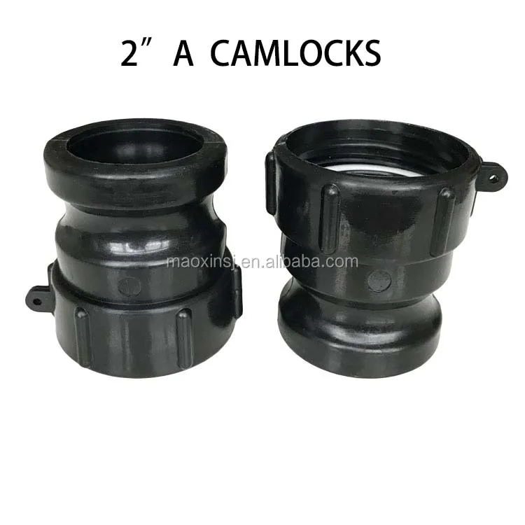 Factory 2inches Camlock Adapter Quick Coupling a Plastic China IBC TANK 2 Inch Male Reducing Black Round ANSI Fumaoxin Moulding