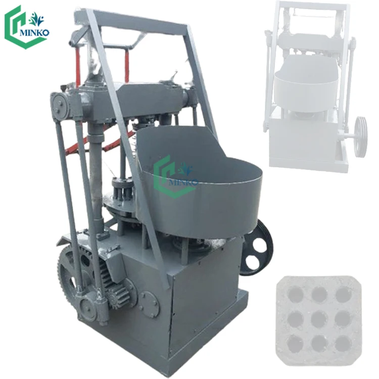 Honeycomb Coal Round Square Compressed Coal Briquette Briquetting Making Forming Machine