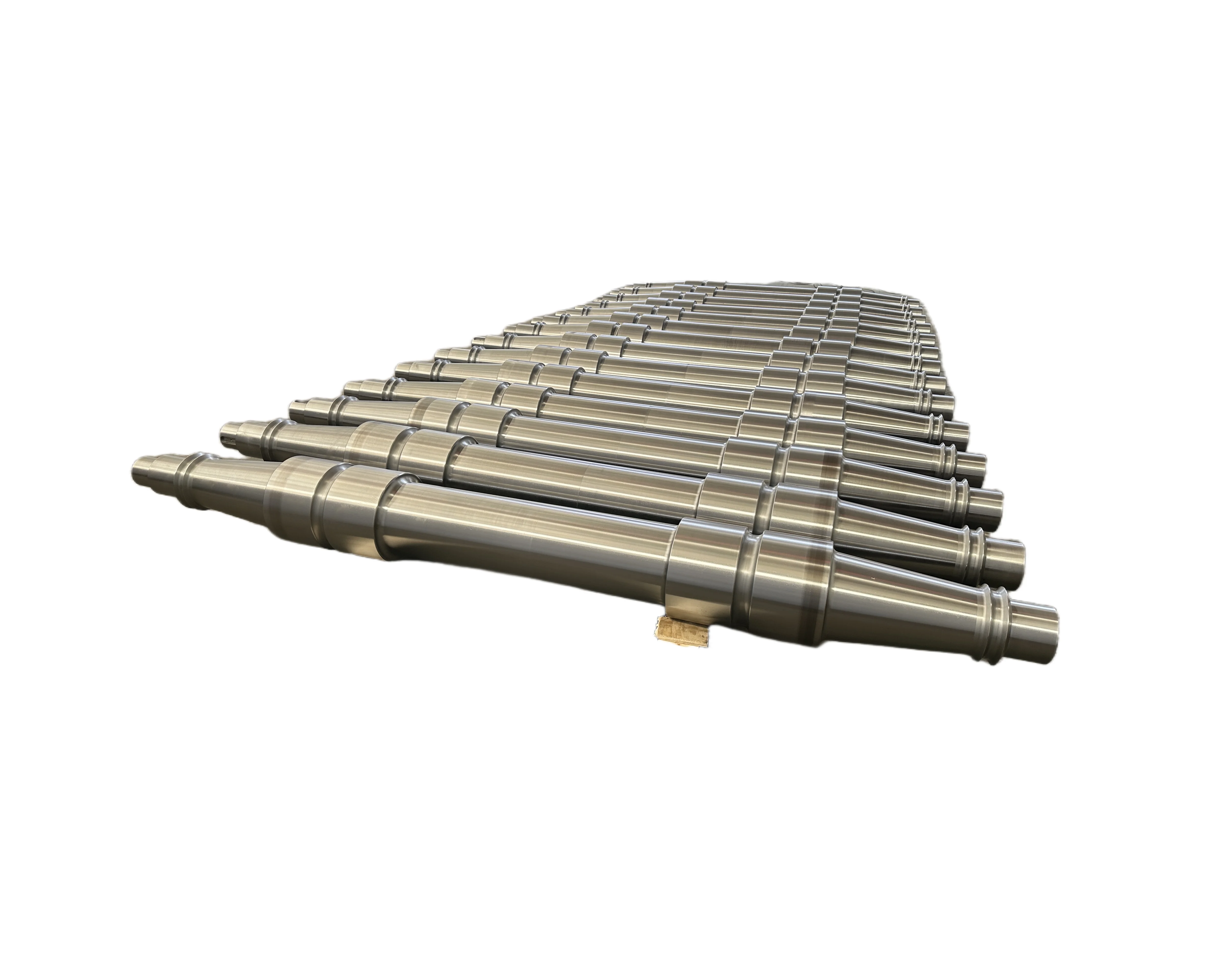 OEM grinding high quality stepped big long shaft roller