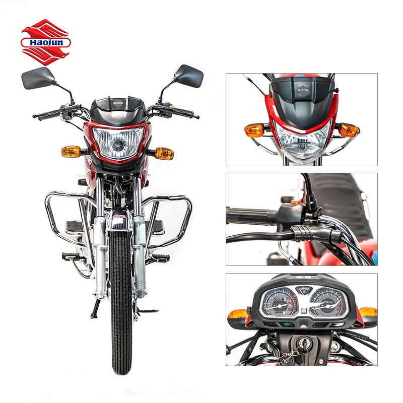 Hao Jun High quality fashion  gas motorcycle for adult Suitable for various road conditions200CC motorcycle bike  xi guan