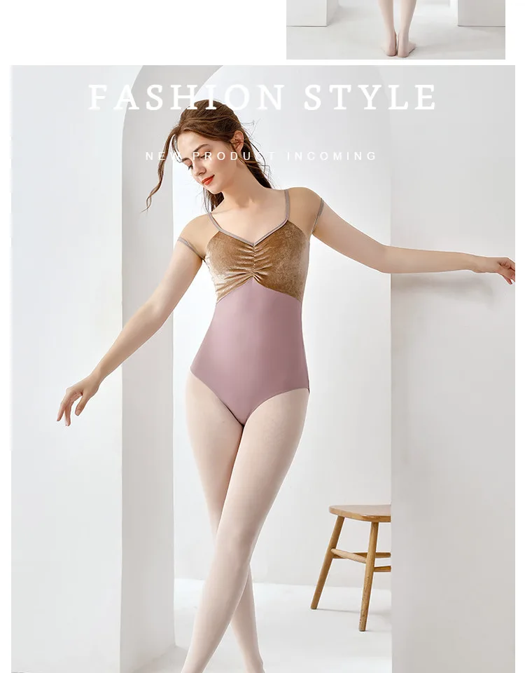 Low Price Sale Sexy Women Girl Leotard Comfortable High Elasticity Gymnastics Bodysuit Dance Wear Sex Ballet Leotard