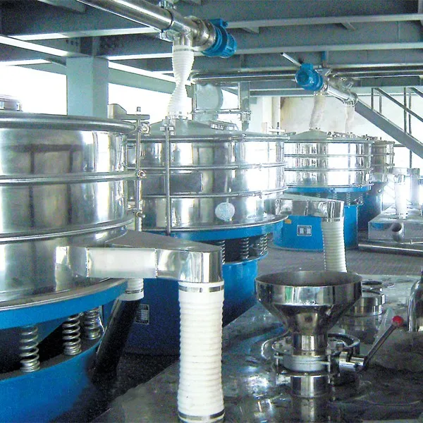Gaofu multi-specification circular vibration sifter chemical powder screening high efficiency rotary vibrating sieve