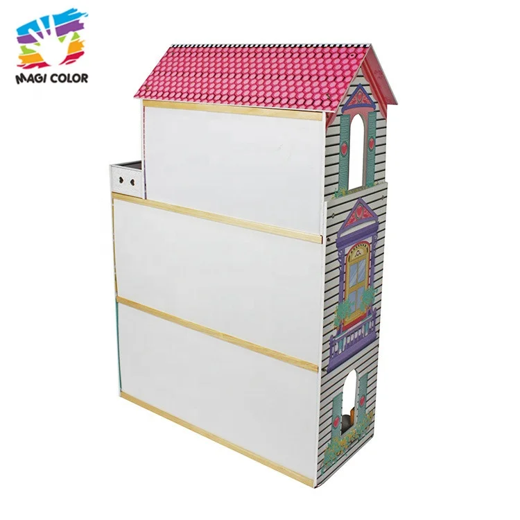 
Ready To Ship dollhouse kids wooden pretend play toys with furniture W06A220 