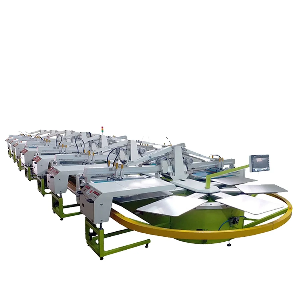 
oval printing machine efficient and productive 14 and 48 station automatic oval silk screen printing machine at a cheap price 