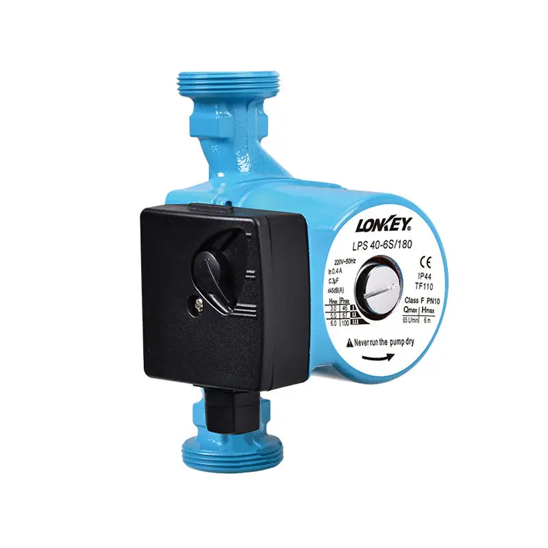 Home use small 100w three speed domestic hot and cold water circulation pump