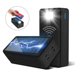 Wholesale Shenzhen Charger Iphone Solar Power Bank 50000mah Mobile Phone Powerbank 2022 For Cell Phone