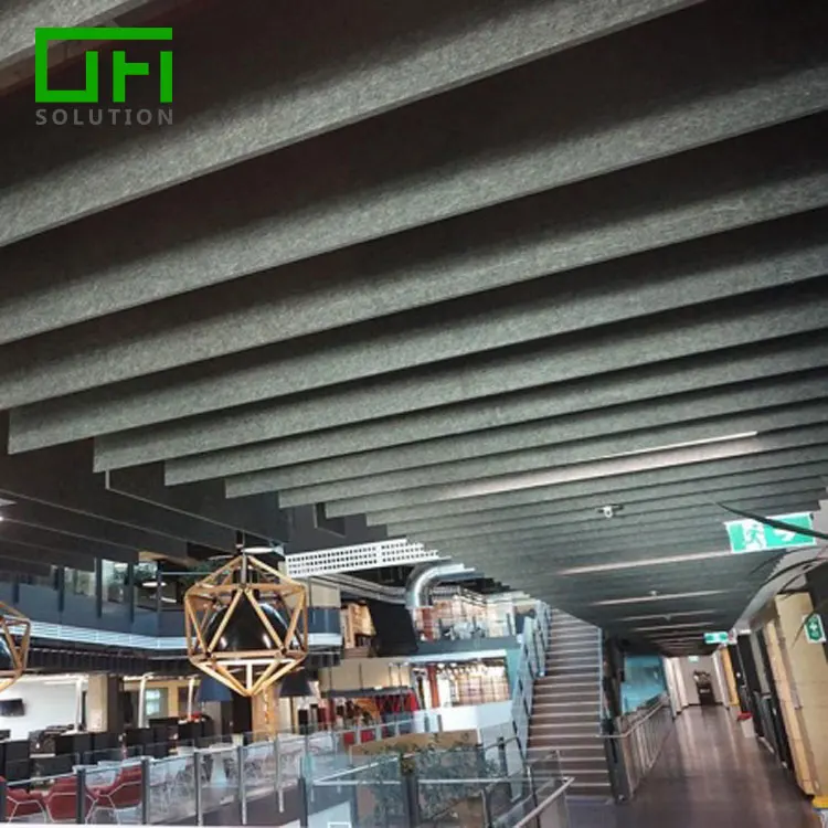 TOP Selling Professional Factory Polyester Fiber Acoustic Panel Decorative Wall Polyester Felt Soundproof Board