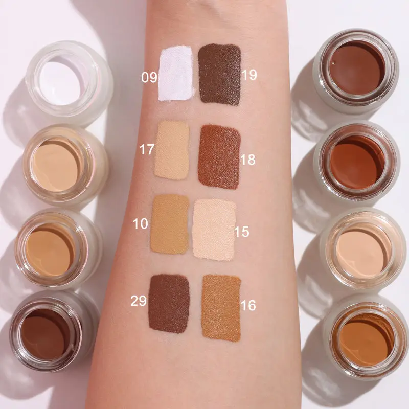 New Custom logo 10 Color Makeup Cosmetics Concealer Cream Contour Palette Concealer Private Label