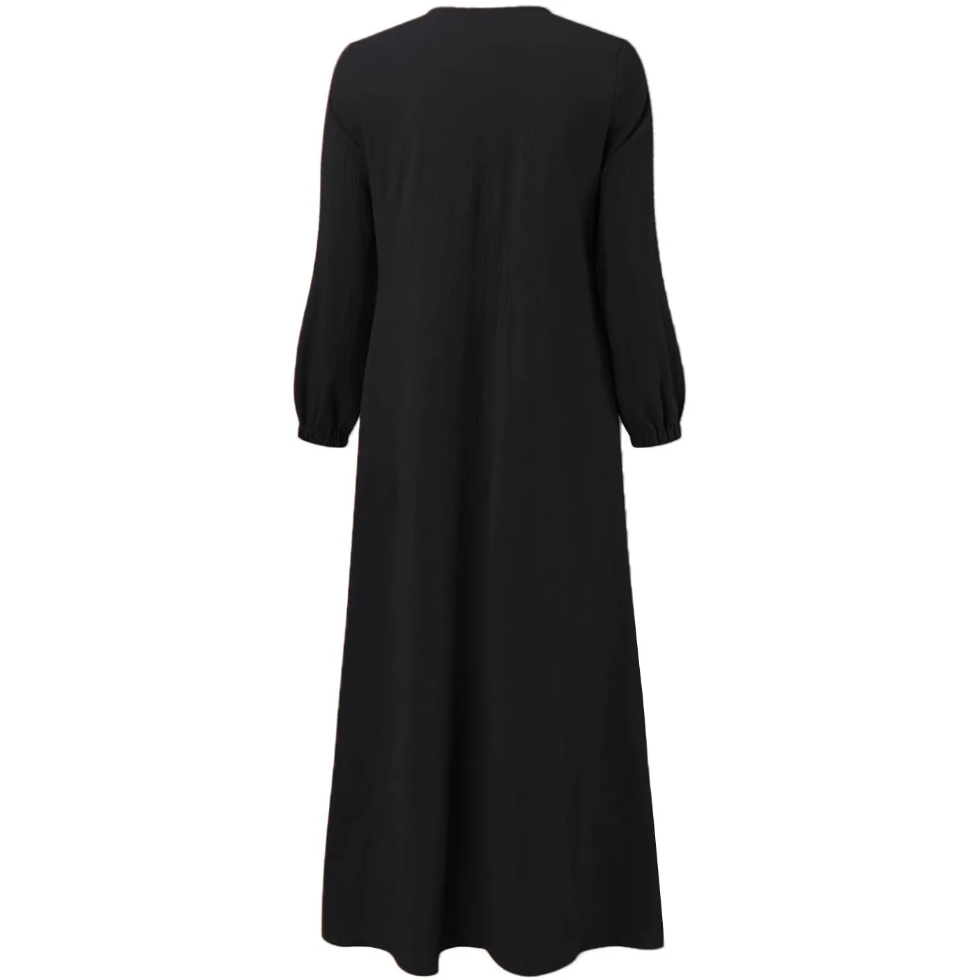 Muslim Lady Long Dress Abaya Women Muslim Dress Turkey Wholesale Plain Color Muslim Women Abaya