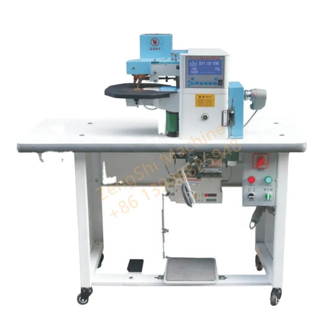 leather menu notebook making machine