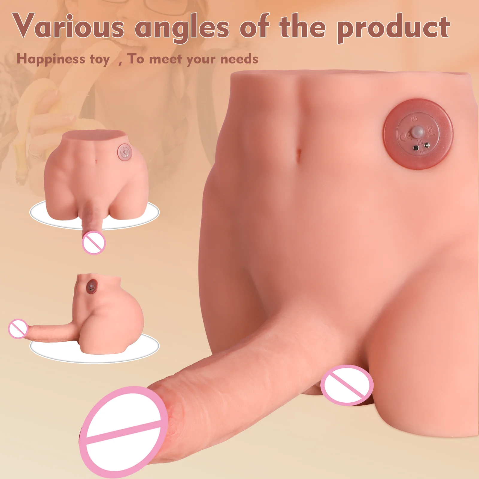 electric masturbation machine for women male body silicone vibrator dildo love dolls sex toy for women  masturbation tools