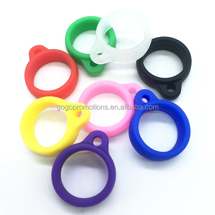 China Factory Custom small O silicone Rings for lanyard high quality rubber ring