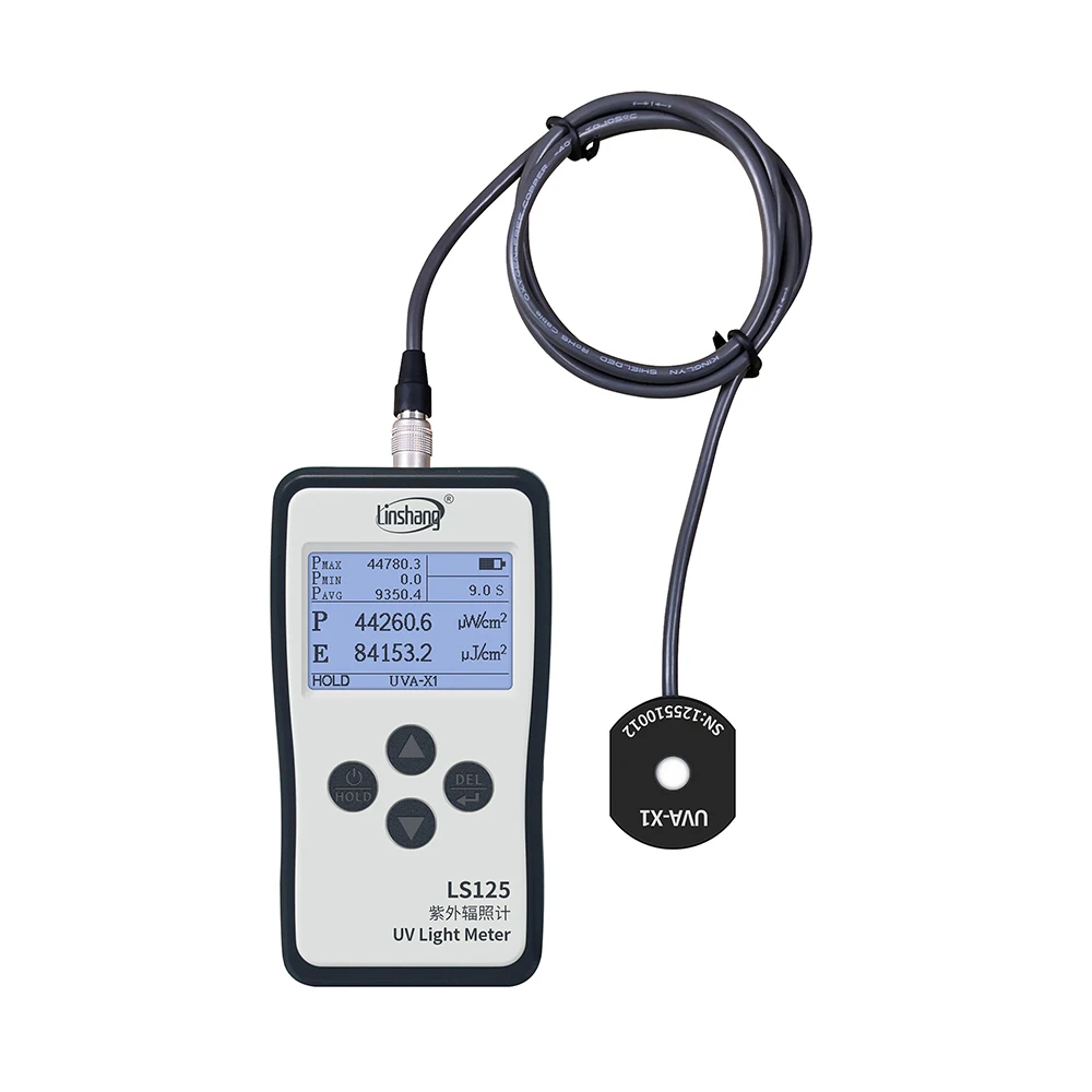 Linshang LS125 uva uvb uvc датчик УФ uvc Светодиодный Измеритель ультрафиолетового излучения