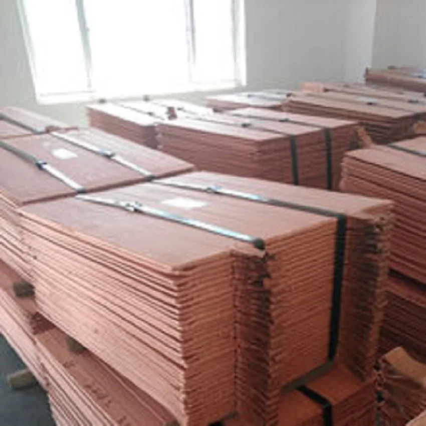 High quality 99.99% Copper cathode and Electrolytic copper