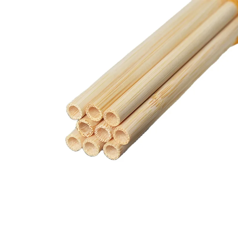 Натуральная бамбуковая солома с независимой упаковкой