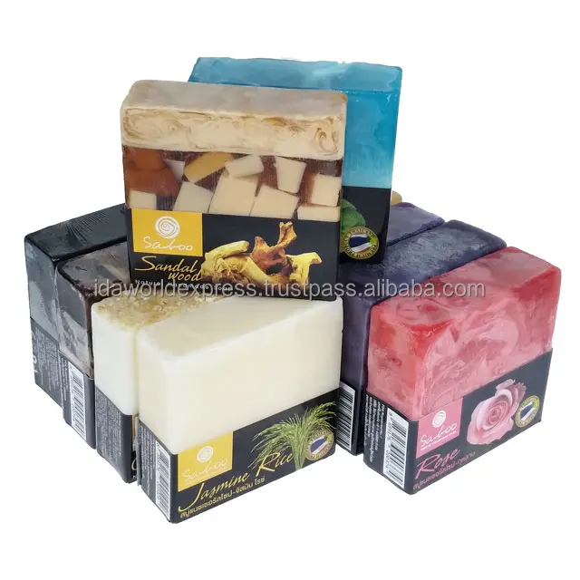 Coconut Handmade Soap A Natural Thai Herbal Soap 100% Virgin Oil Based